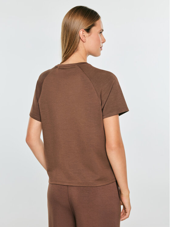 BIG STAR BIG STAR T-Shirt LUANA Brązowy Comfort Fit