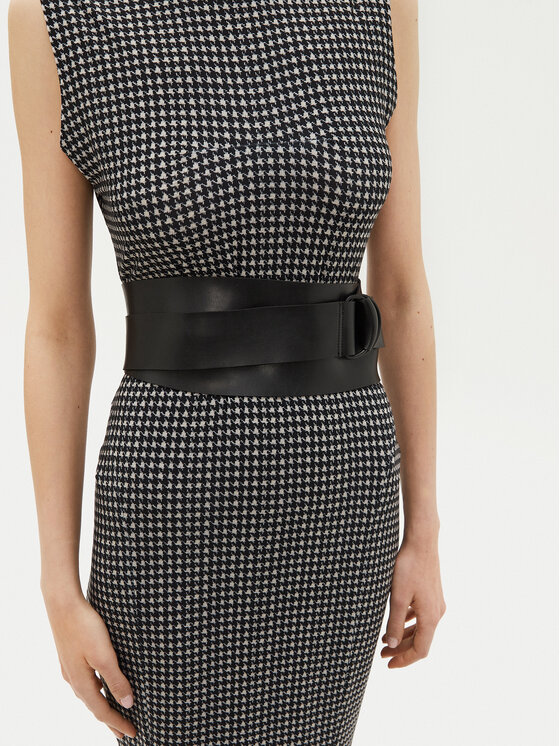 NORMA KAMALI NORMA KAMALI Vsakodnevna obleka KK3243PLA63665 Siva Slim Fit