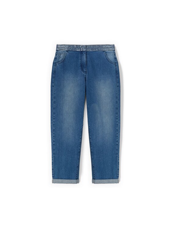 Motivi Motivi Jeansy P405Q004155N024 Niebieski Boy Fit