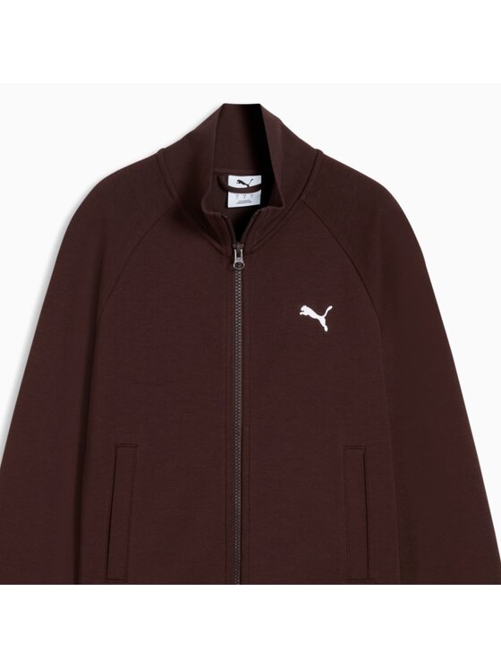 Puma Puma Bluza 634323 Brązowy Regular Fit