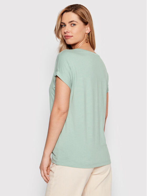 ONLY ONLY T-Shirt Moster 15106662 Zielony Loose Fit