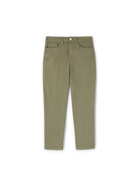 Motivi Motivi Pantaloni di tessuto P739Q003911N035 Verde Regular Fit