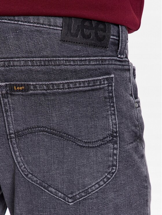 Lee Lee Jeans Rider Grigio Slim Fit