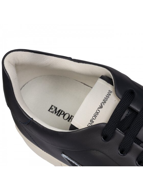 Emporio Armani Emporio Armani Sneakersy X4X598 XN633 K568 Tmavomodrá