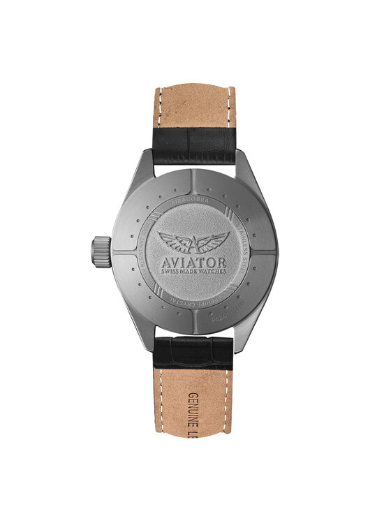 Aviator Aviator Zegarek V.2.25.0.170.4 Niebieski