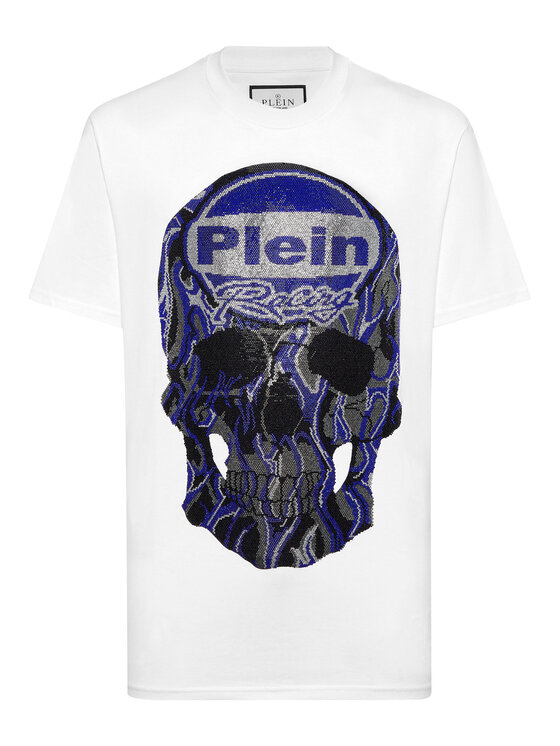 PHILIPP PLEIN PHILIPP PLEIN T-shirt 21089 Bianco Regular Fit
