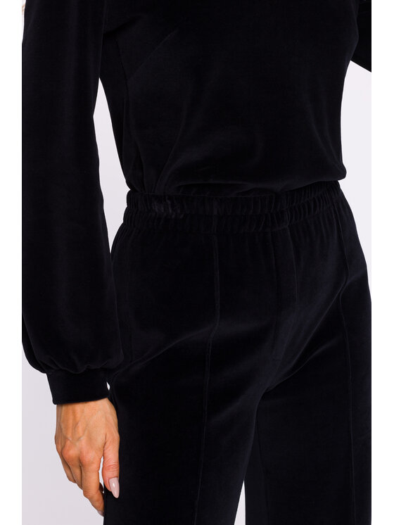 Made of Emotion Made of Emotion Kalhoty culottes M830 Černá Wide Leg