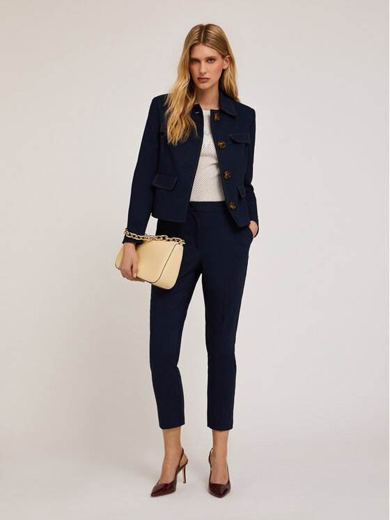 Motivi Motivi Giacca di transizione Q684Q000875N034 Blu Regular Fit