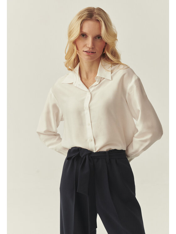TATUUM Tatuum Košile FREYA Bílá Classic Fit