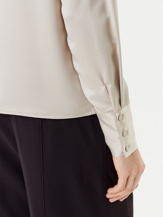 Vero Moda Vero Moda Marškiniai Merle 10334598 Smėlio Regular Fit