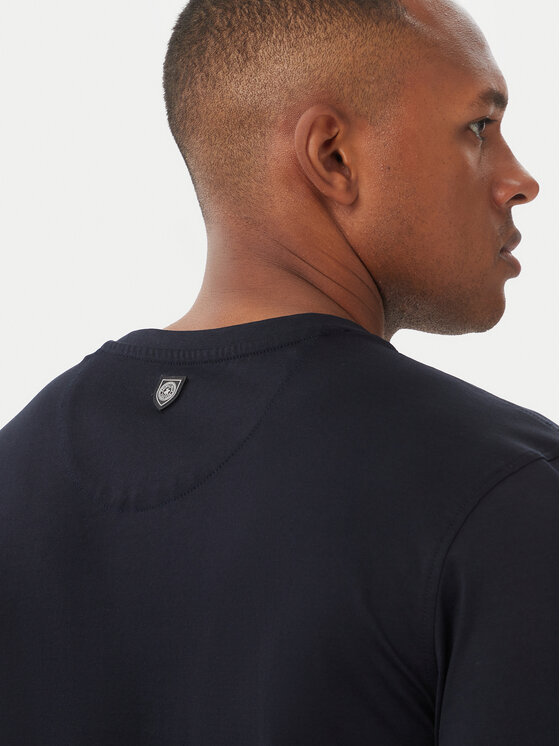 Beverly Hills Polo Club Beverly Hills Polo Club T-Shirt M1546 Tmavomodrá Regular Fit