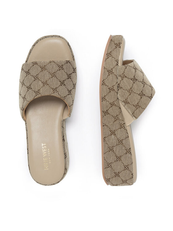 Nine West Nine West Şlapi WFA2789-1 Bej