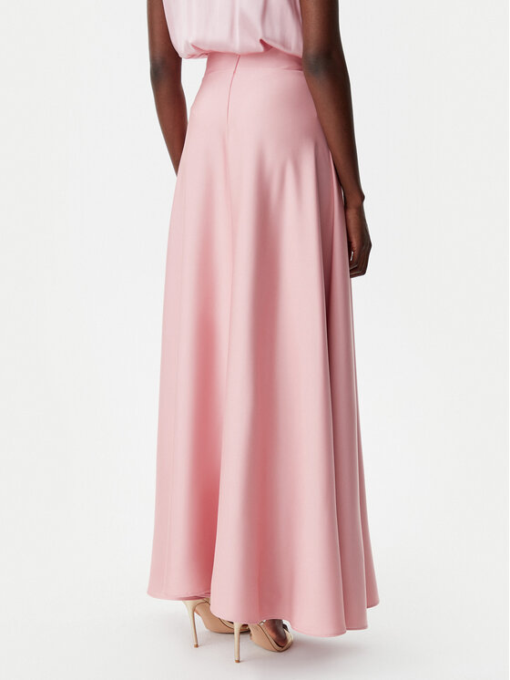 Rinascimento Rinascimento Maxi sukně CFC0122686003 Růžová Regular Fit