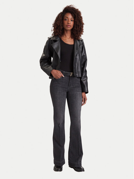 Liu Jo Liu Jo Blugi UF6061 DS081 Negru Flare Fit