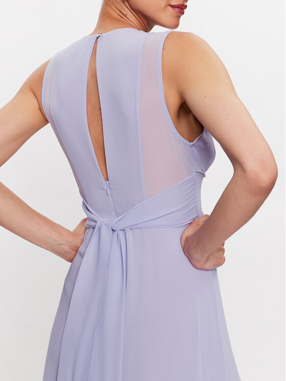 Rinascimento Rinascimento Večernja haljina CFC0112948003 Ljubičasta Regular Fit