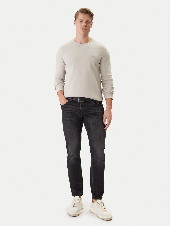 BOSS BOSS Jeansy Delaware 50553405 Czarny Slim Fit