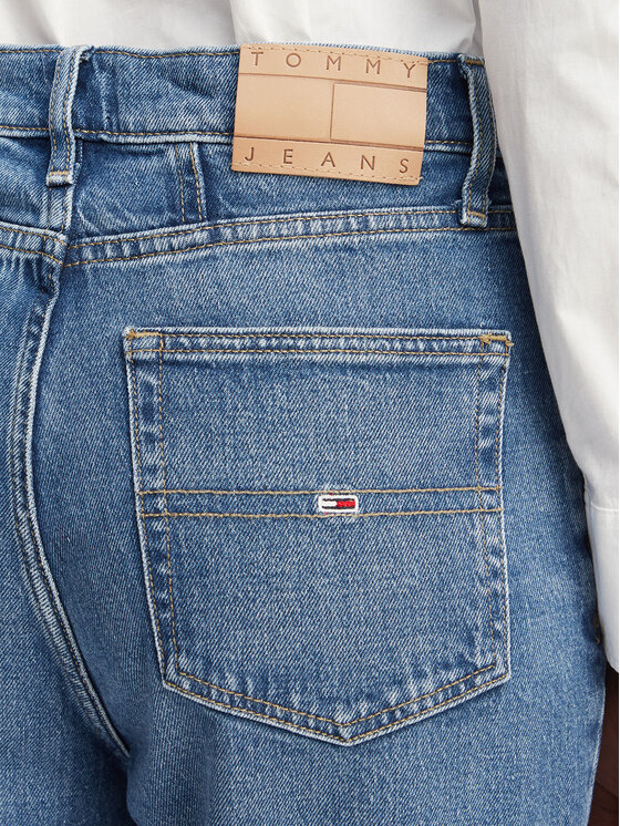 Tommy Jeans Tommy Jeans Jeans hlače DW0DW19245 Modra Mom Fit