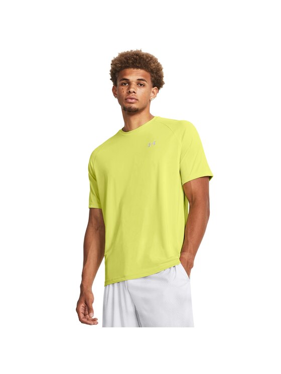 Under Armour Under Armour T-Shirt Tech Reflective SS Żółty Basic Fit