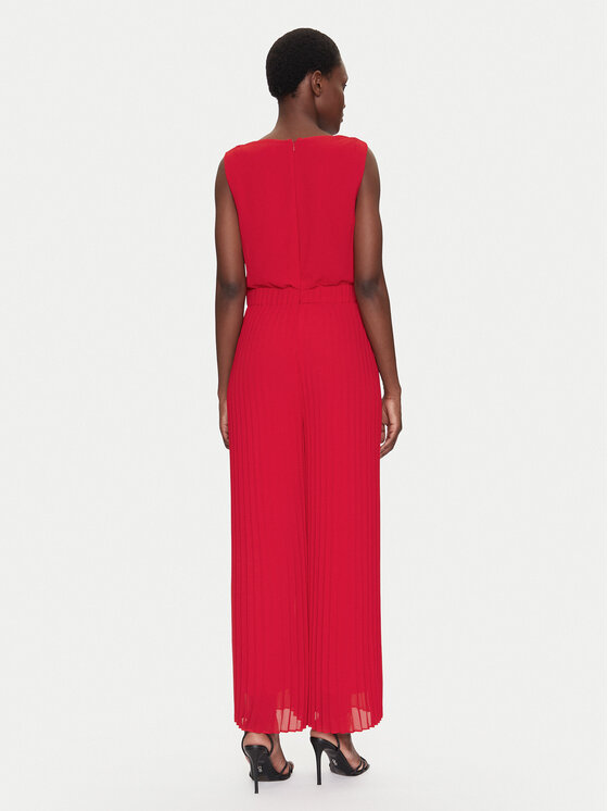 Morgan Morgan Jumpsuit 221-PSAMARA M Rosso Regular Fit