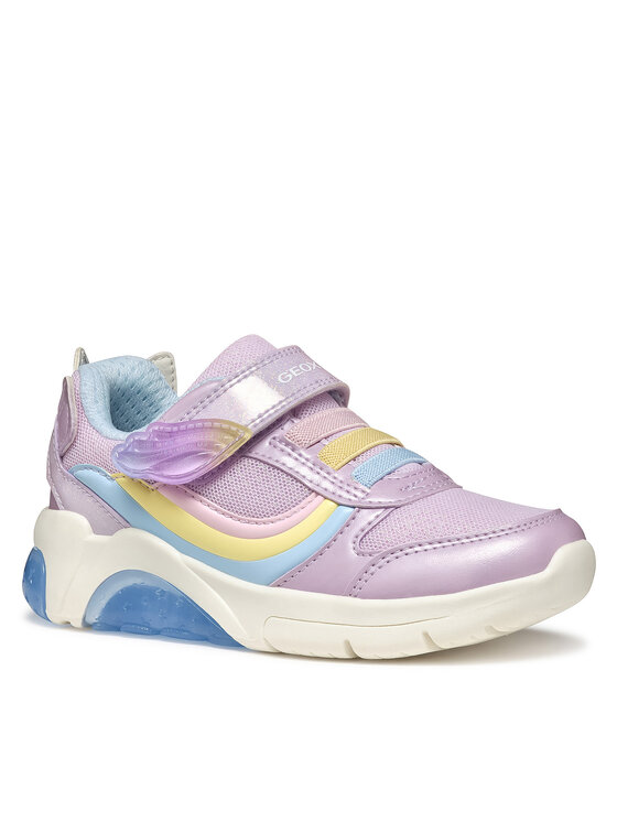 Geox Geox Sneakersy J Fadinlight J55M4A 0KNGN C8R0G S Fioletowy