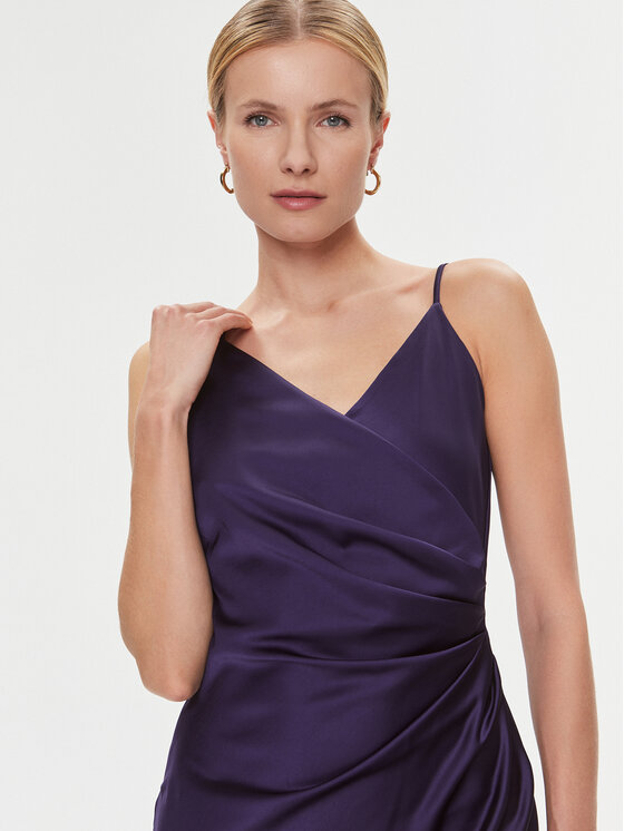 Imperial Imperial Коктейльна сукня AB5MGBA Cиній Slim Fit