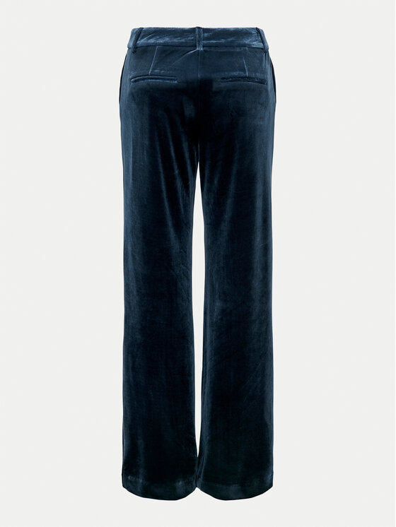 ONLY ONLY Kalhoty z materiálu Kayle 15335852 Tmavomodrá Straight Fit