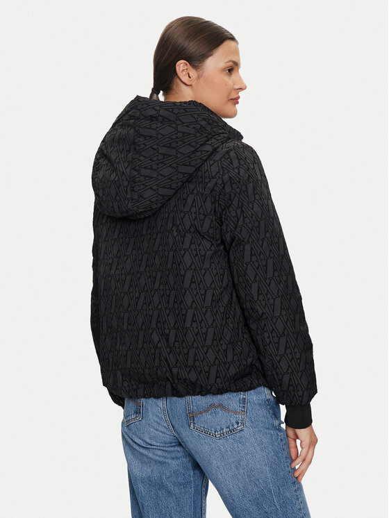 Armani Exchange Armani Exchange Kevad-sügis jope 6DYB07 YN2UZ 1200 Must Regular Fit