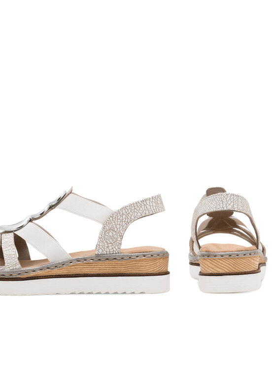 Rieker Rieker Sandali 679L4-80 Bianco