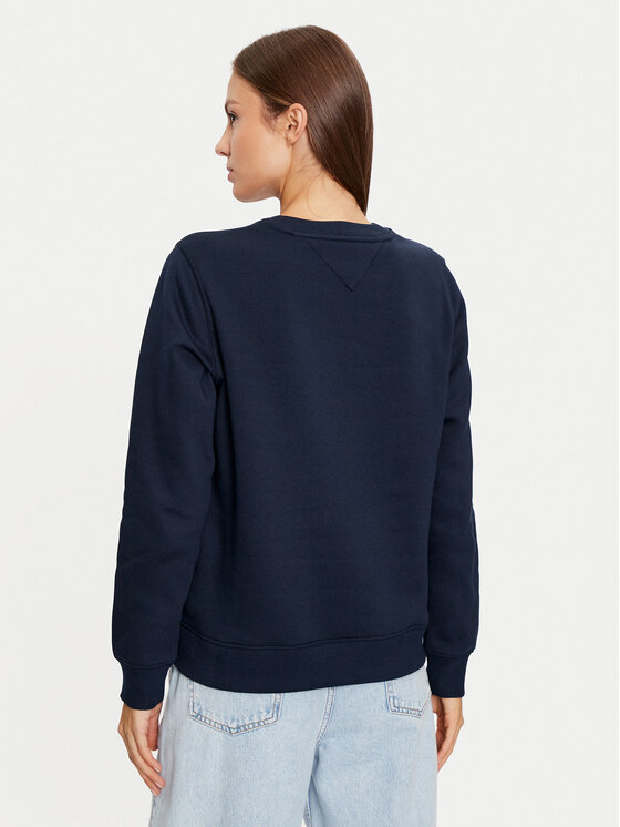Tommy Jeans Tommy Jeans Sweatshirt DW0DW19959 Dunkelblau Regular Fit