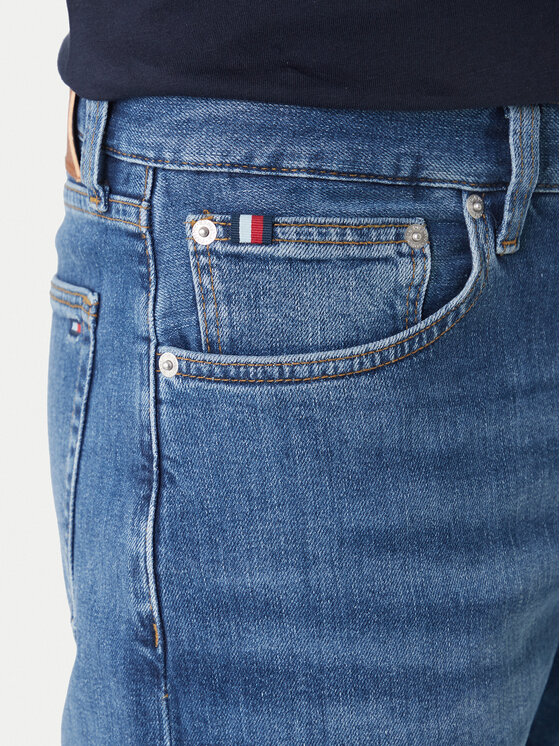 Tommy Hilfiger Tommy Hilfiger Jeansy Denton MW0MW42317 Modrá Slim Fit
