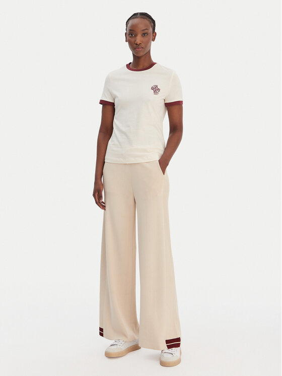 Guess Guess Тишърт V6GI05 K2966 Екрю Regular Fit