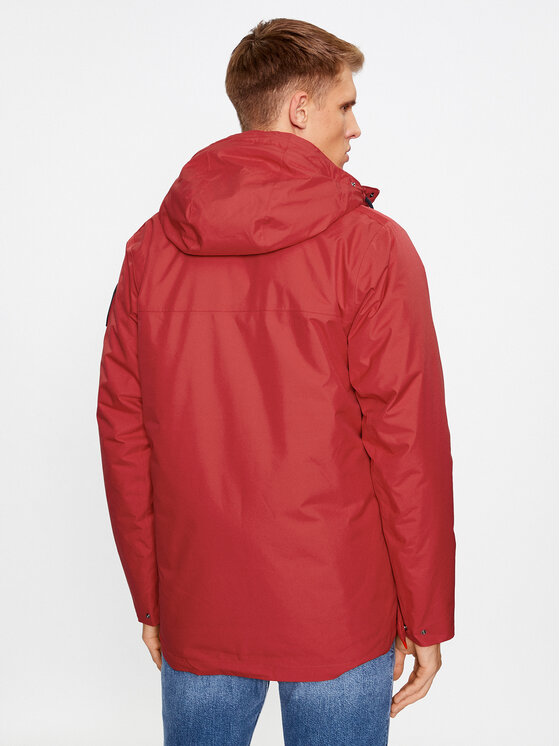 Helly hansen red parka outlet