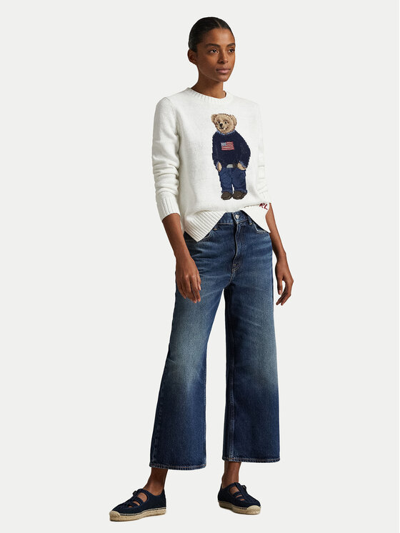 Polo Ralph Lauren Polo Ralph Lauren Светр 211978359001 Білий Relaxed Fit