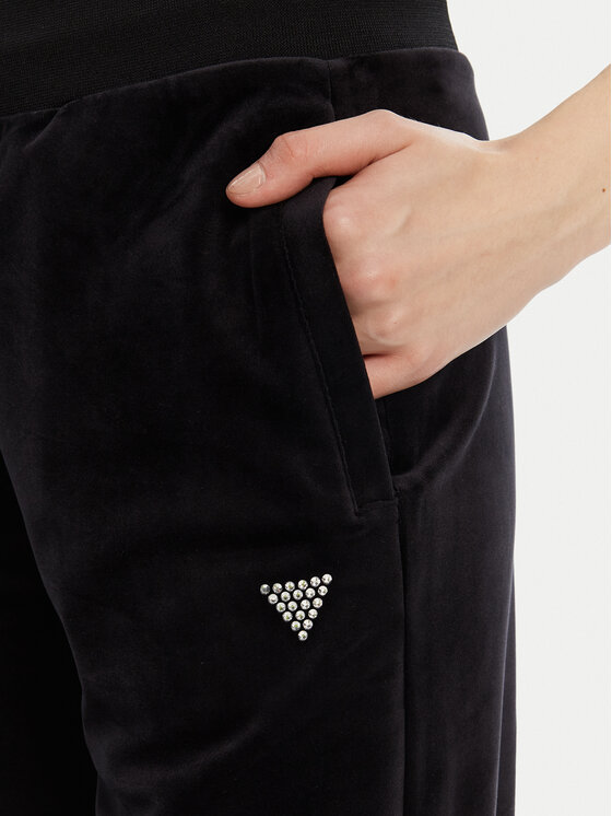 Guess Guess Pantaloni da tuta V3BB26 K0232 Nero Regular Fit