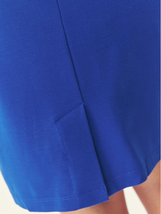 TATUUM TATUUM Sukienka dzianinowa PRIMRO 1 Niebieski Fitted Fit