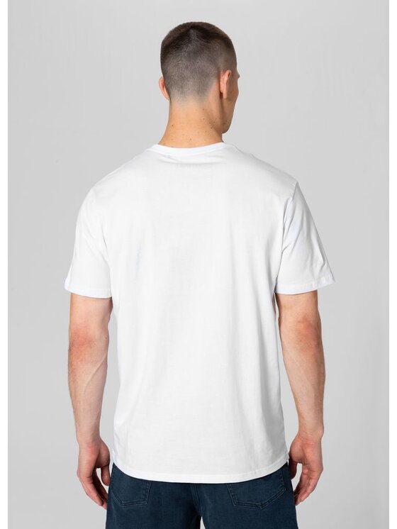PITBULL PITBULL T-Shirt Koszulka Biały Regular Fit