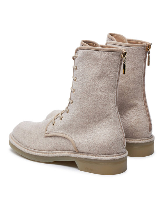 Max Mara Max Mara Čizme Bakerzip 2424796072600 Bež