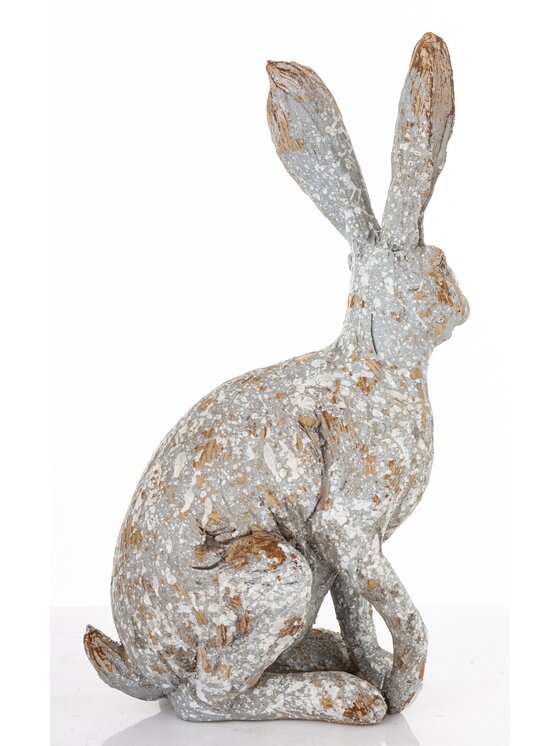 MIAhome MIAhome Figurka zając LONGORELA-4 Szary
