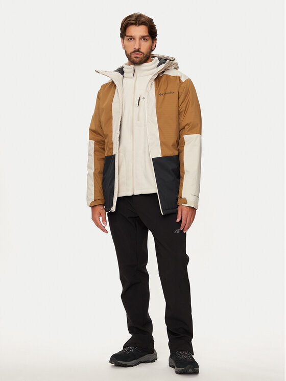 Columbia Columbia Kurtka outdoor Point Park™ II 2089474 Beżowy Regular Fit