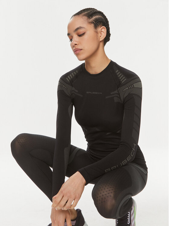 Brubeck Brubeck Termalno donje rublje LS1569W Crna Slim Fit