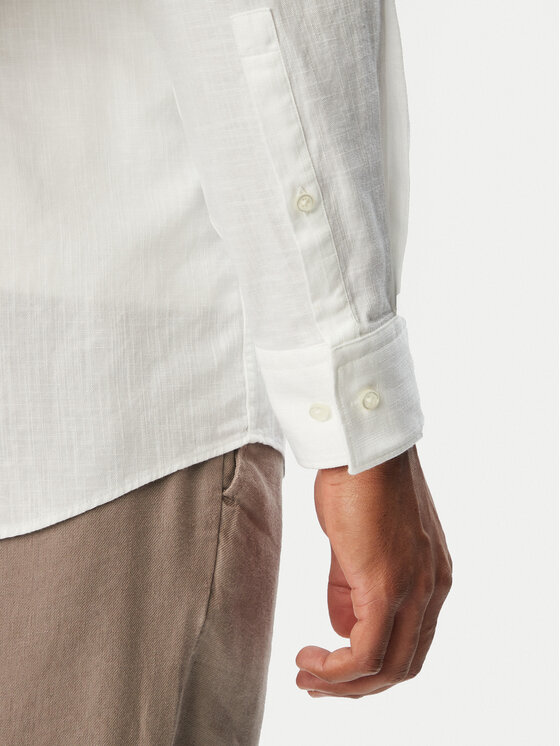 HUGO HUGO Риза Kason 50539775 Бял Slim Fit