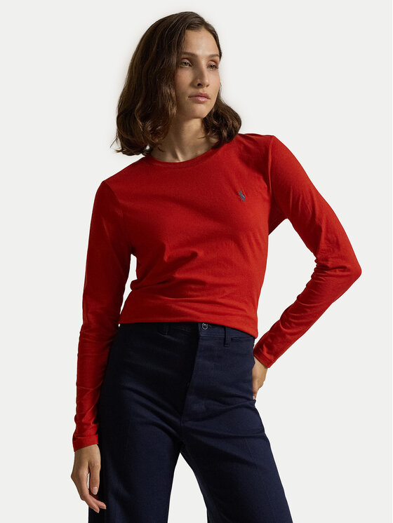 Polo Ralph Lauren Polo Ralph Lauren Bluse 211898699026 Rot Regular Fit