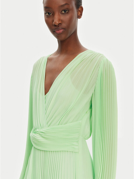 TWINSET TWINSET Rochie cocktail 251TP2330 Verde Regular Fit