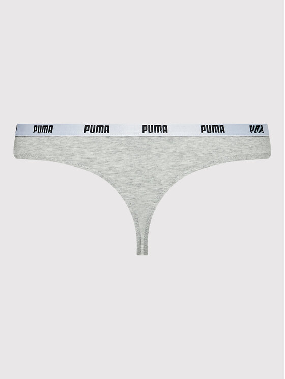 Puma Puma Sada 3 kusů string kalhotek 907590 Barevná