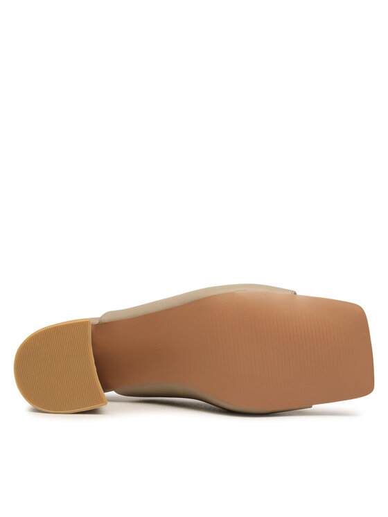 Vero Moda Vero Moda Klapki Stria 10287032 Brązowy
