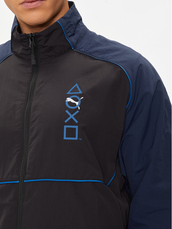 Puma Puma Μπλούζα PLAYSTATION 624696 Μαύρο Loose Fit