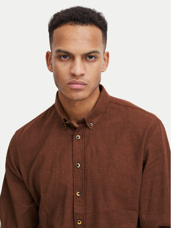 Blend Blend Camicia 20716243 Marrone Regular Fit