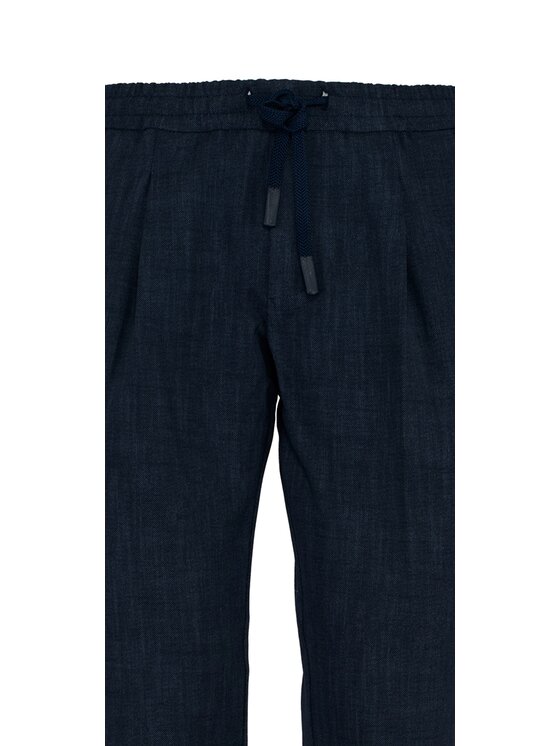 ACANFORA ACANFORA Pantaloni invernali UNPUOLO-BLU Blu Regular Fit