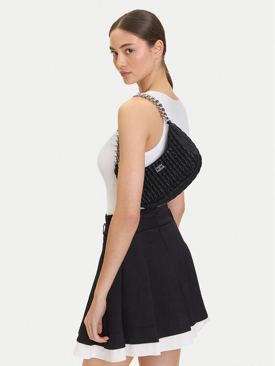 Tommy Jeans Tommy Jeans Τσάντα Tjw Iconic Shoulder Quilted AW0AW17302 Μαύρο