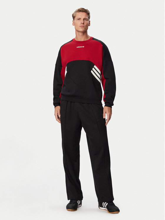 adidas adidas Felpa Munich 93 Crew Neck Sweatshirt KR9708 Nero Regular Fit